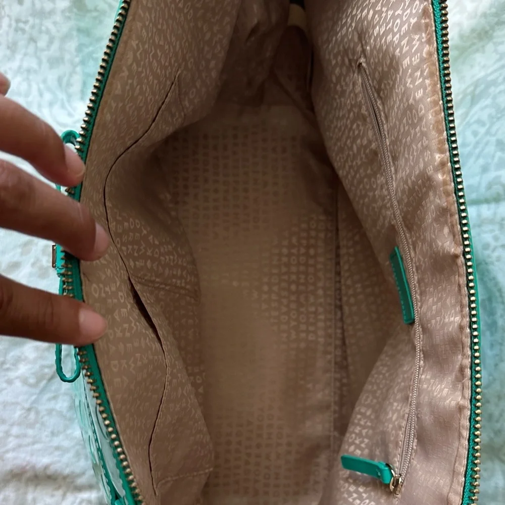 Kate Spade Turquoise Glossy Tote - Picture 6 of 13